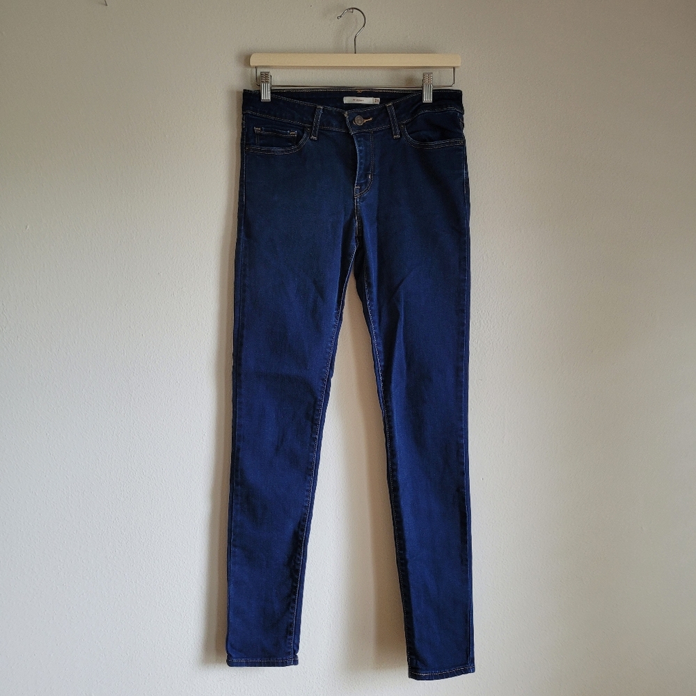 Levi's 711 Dark Wash Women's Jeans Size 28